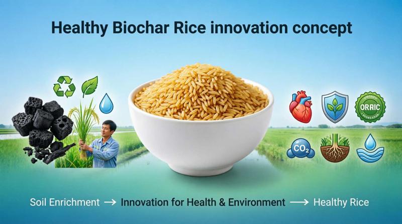 Mengenal Beras Sehat Biochar: Inovasi Pertanian yang Mendukung Kesehatan dan Lingkungan